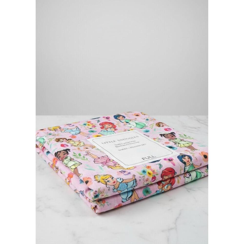 NEW CHARLIES PROJECT little princess bamboo full sheet set in pink